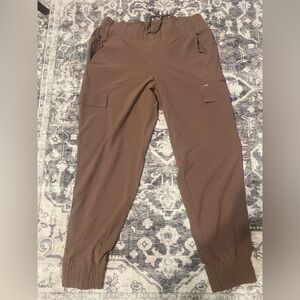 all in motion woman’s Brown Cargo Jogger Pants